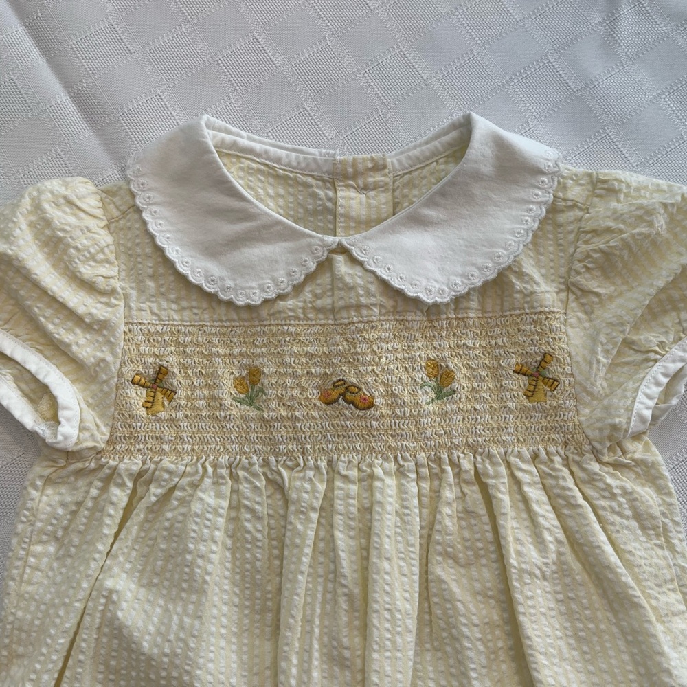 Janie and jack searsucker romper